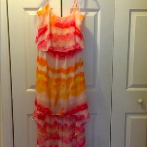 Rosey tie dye  dress